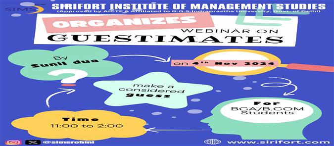 Webinar on Guestimates