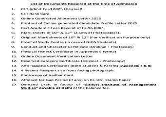 ADMISSIONS